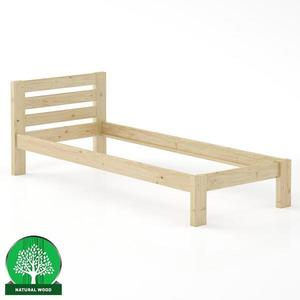 Posteľ borovica LK127–80x200 surová vyobraziť