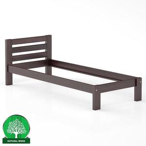 Posteľ borovica LK127–80x200 orech vyobraziť