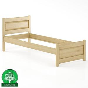 Posteľ buková LK120–80x200 prírodné vyobraziť