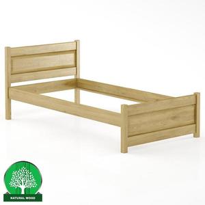 Posteľ buková LK120–100x200 rustikal vyobraziť