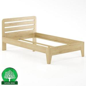 Posteľ buková LK189–120x200 prírodné vyobraziť