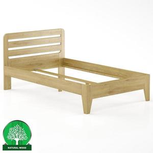 Posteľ buková LK189–120x200 rustikal vyobraziť