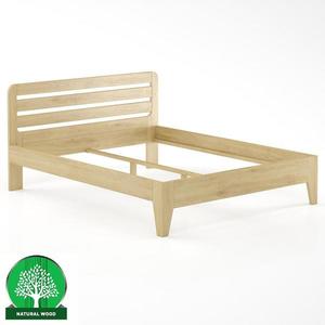 Posteľ buková LK189–140x200 prírodné vyobraziť