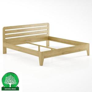 Posteľ buková LK189–180x200 rustikal vyobraziť