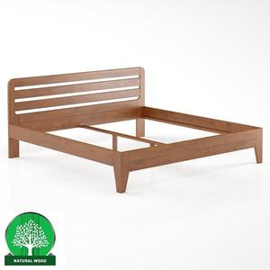 Posteľ buková LK189–200x200 cherry vyobraziť