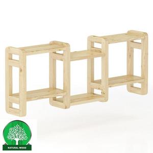 Polička borovica PK103-120x44x19 surová vyobraziť