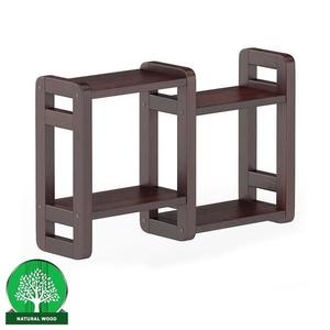Polička borovica PK104-70x44x19 orech vyobraziť