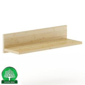 Polička borovica PK151-80x18x25 surová vyobraziť