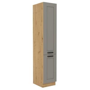 Kuchynská skrinka Luna claygrey/artisan 40DK-210 2F vyobraziť