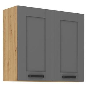Kuchynská skrinka Luna dustgrey/artisan 80G-72 2F vyobraziť