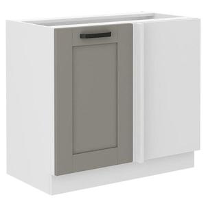 Kuchynská skrinka Luna claygrey/biela 105 ND 1F BB vyobraziť