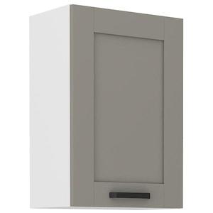 Kuchynská skrinka Luna claygrey/biela 50G-72 1F vyobraziť