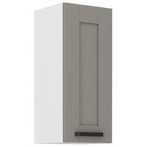 Kuchynská skrinka Luna claygrey/biela 30G-72 1F vyobraziť