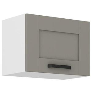 Kuchynská skrinka Luna claygrey/biela 50GU-36 1F vyobraziť