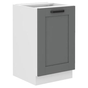 Kuchynská skrinka Luna dustgrey/biela 50ZL 1F BB vyobraziť