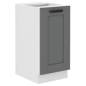 Kuchynská skrinka Luna dustgrey/biela 40D 1F BB vyobraziť