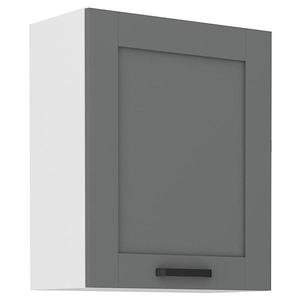 Kuchynská skrinka Luna dustgrey/biela 60G-72 1F vyobraziť