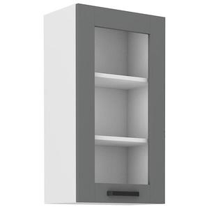 Kuchynská skrinka Luna dustgrey/biela 40GS-90 1F vyobraziť