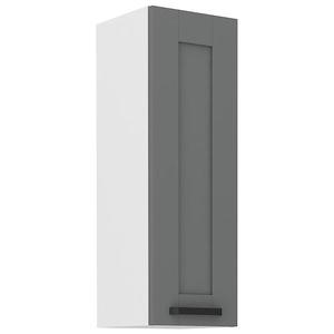 Kuchynská skrinka Luna dustgrey/biela 30G-90 1F vyobraziť