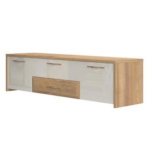 TV stolík Gala TV184-2K2F/GL lakované pacific walnut/beige vyobraziť