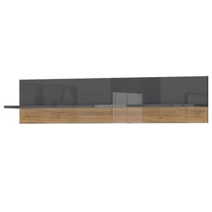 Polička Onyx VP128/ON lakované anthracite/pacific walnut vyobraziť