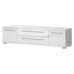 TV stolík Piano TV180-2K2FV/PN-70/KA/70 lakované crystal white vyobraziť