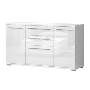 Komoda Piano K150-3K2F/PN-70/KA/70 lakované crystal white vyobraziť