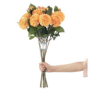 Umelé kvety v súprave 10 ks (výška 62 cm) Dahlia – Restilo vyobraziť