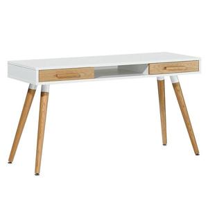 Toaletný stolík 9612 120x45x75 prírodný/biela vyobraziť