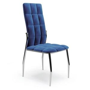 Stolička K416 velvet/kov granát 43x54x101 vyobraziť