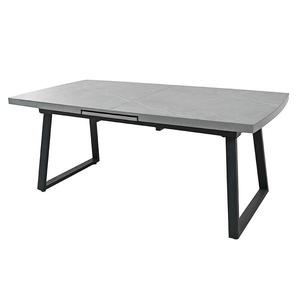 Stôl Luton 80094DP sivý mramor/čierna vyobraziť