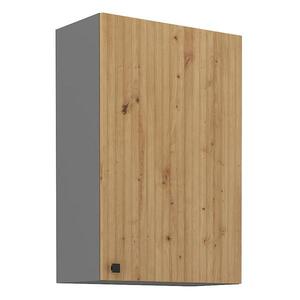 Kuchynská skrinka AVA dub artisan/antracitová 60g-90 1f vyobraziť