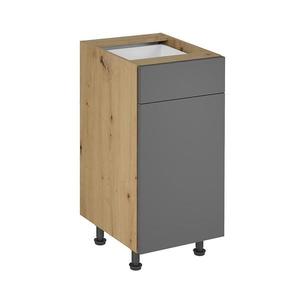 Skrinka do kuchyne Langen d40s1 push grey vyobraziť