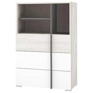 Komoda Remo RM7 dub wilton/biela/antracit vyobraziť
