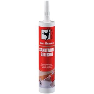 Den Braven Sanitárny Silikón Šedý 280ml vyobraziť