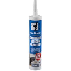 Den Braven Sanitárny Silikón Transparent Premium 280ml vyobraziť