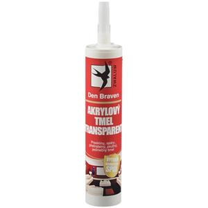 Den Braven Akrylový Tmel Transparent 310ml vyobraziť