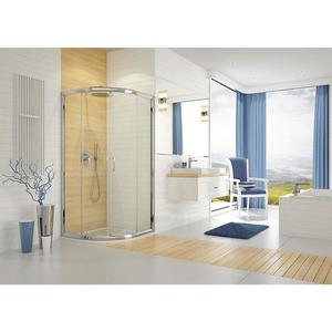 Sprchový kút štvrťkruhový KP4/TX5B 90/190 W0 SB Glass protect vyobraziť