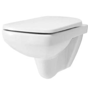 Závesná WC Selnova Square WC RF s doskou voľne padajúca vyobraziť