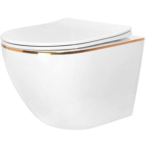 Závesná misa Carlo Mini Rimless white gold vyobraziť