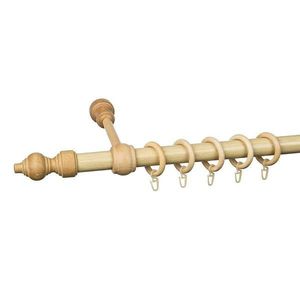 Záclonová tyč FI28mm 240cm Buk vyobraziť
