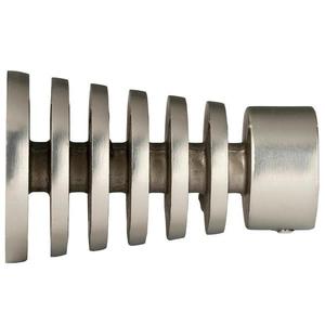 Ukončenie kovové 19mm Tenor satina nikel (2ks) vyobraziť