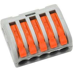 Bezskrutková svorka s páčkami5 x 4, 0 mm (222 - 415) vyobraziť