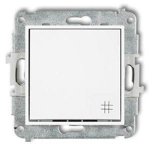 Vypínač krížový biely MWP-6 mini vyobraziť