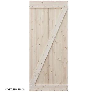 Dvere posuvné na mieru Loft Rustic Z vyobraziť