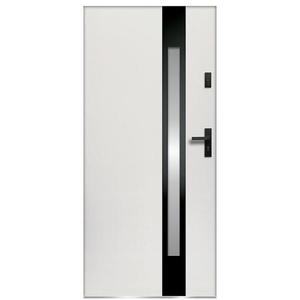 Dvere vchodové Temida S68 90P biele vyobraziť