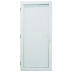 Dvere vchodové Larino D03 90L biele vyobraziť