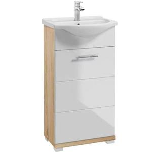 Kúpeľňová skrinka Bari D45 1D0S L1529 dub sonoma vyobraziť
