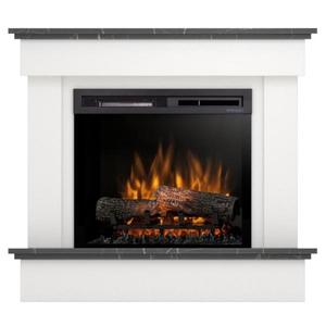 Elektrický krb Tormes 23 biely/čierny mramor vyobraziť
