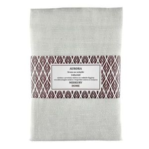 Záclona na šnurovanie AURORA polyester ecru 400x120 Merkury Home vyobraziť
